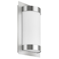 LED wall light 12W 1200lm 3000K stainless steel 195x310x95mm, 060LED - Promotional item