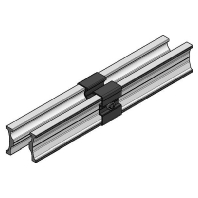 Modultragprofil-Verbinder Innenverbinder m. Trger RAIL 40 schw., 86140-02 - Aktionsartikel