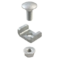Gitterrinnenverbinder 6mm, Stahl MTSCO 6 F