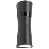 LED-Wandleuchte LB23 Aluguss graphit m. BM