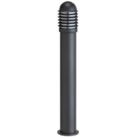 Floor lamp LB23 cast aluminum graphite E27 IP44