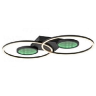 LED ceiling light LB23 aluminum sw dim. RGBWW 43W 3750lm