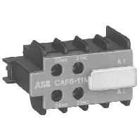 Auxiliary contact block 0 NO/2 NC CAF 6-02 M
