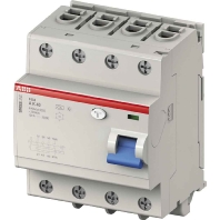 Residual current breaker 4-p F404A-LF63/0.03