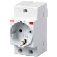 Socket outlet for distribution board M1174