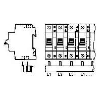 Phase busbar 3-p 10mm 420mm PS 3/24H