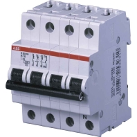 Sicherungsautomat B,6kA,40A,3P+NA S203-B40NA