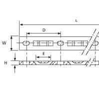 Mounting element for cable tie TC1115