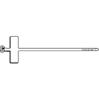 Cable tie 2,4x92mm natural colour TY 551 M