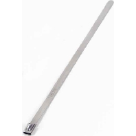 Cable tie 16x300mm metallic silver YLS-16-300B