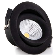 LED-Einbauleuchte schwarz 3000K AA81219.02.91