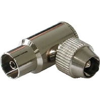 Coax angled bus/bus coupler ISM 131
