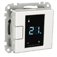 Universal Temperaturregler-Einsatz mit Touch-Display, wei� WDE002491