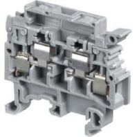 Sicherungs-Reihenklemme grau M4/8.SF