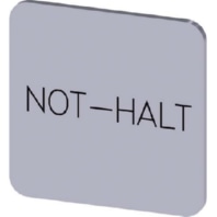 Bezeichnungsschild Not-Halt 3SU1900-0AF81-0AT0
