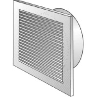 External louvre grille L-G 100 b