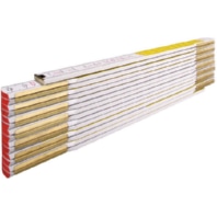 Holz-Gliedermastab 3m Schnellabl.-Skala 617/11, ws/ge