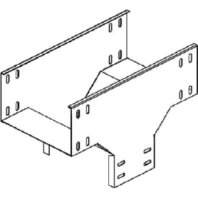 Tee funnel for cable tray 110x100mm RTQ 110.100