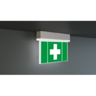 Sign luminaire single/double-sided KSC411WL