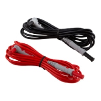 Sicherheitsmessleitungen 3m, Stecker rot+schwarz P01295499 (Inhalt: 2)
