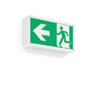 LED-Rettungszeichenleuchte Wand, EB 3h, wei, 672708.002.1.04