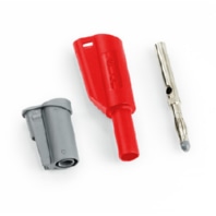 Stecker 4mm, rot 1066-IECR