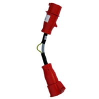 Differenzstromadapter CEE 16A,f.Schutzlei. CEE16A DS-Adapter