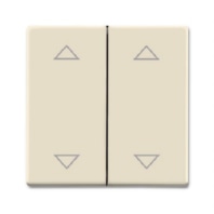 Cover plate for switch/push button 1785 JA/02-82