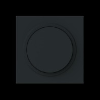Cover plate for dimmer black 6540-45M-102