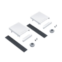 End cap for luminaires SLN2MSC/MSPECSETL9WH