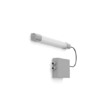 LED-Feuchtraumleuchte 840, ML, EB 3h, grau