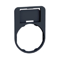 Text plate holder for control device ZBZF33