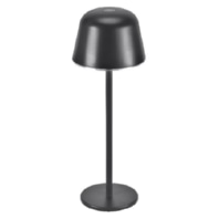 LED-Akku-Tischleuchte CCT, USB, Dark Gray E.S.Table CCT D.Gray