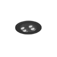 LED-Bodeneinbauleuchte 3000K, schwarz 14686083