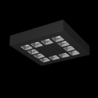 LED-Downlight 840, DALI-2, schwarz MIREFA SPG0330323AQ