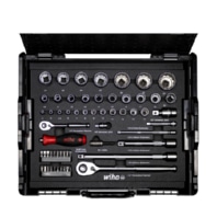 Steckschlssel- und Bit Set 1/4 und 1/2 33397