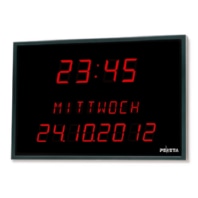 LED-Digitaluhr 3-zeil,Uhrz/WT/Dat 91.516.551