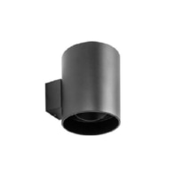 Wall mounting module round black 45202180
