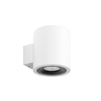 Wall-mounted module round white/black 45207550