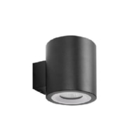 Wall-mounted module round black/white 45207560