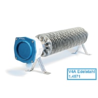 Rippenrohrheizofen V4A 6000W universal RiRo u 6000 V4A