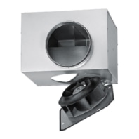 SlimVent Radialventilator mit Rohranschl.DN200mm SVS 200 K