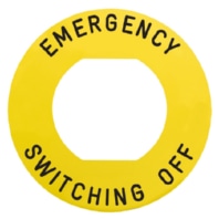 Label for control devices Other ZBY9360M