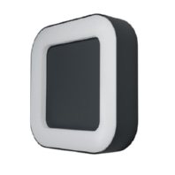 LED-Wandleuchte, END.ST.SquareSQ13WDG