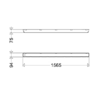 Ersatzglas PMMA, 161058 F