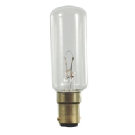 Tubular lamp 15W 24V BA15d clear 25x85mm 41540