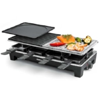 Raclette 8er Wechselplatten+Stein RCS 1350