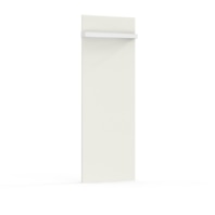 Badinfrarotheizung, Metall wei� 62x160cm 700W LAVABATH3-PURE-700-W