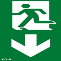 Insert sheet/plate for emergency LUM10592