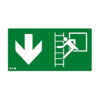 Insert sheet/plate for emergency FT2EWEC-PICTO-EWD